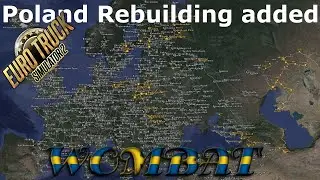 ETS2 1.36 - Promods 2.43 Europe Edition Map Combo v6 including Poland Rebuilding