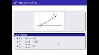 The central force motion