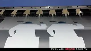 How to Print Transparent Background Design with Mimaki TXF150/300 DTF Printer