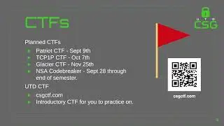 UTD CSG Kickoff