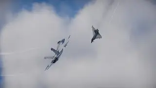 War Thunder Cinematic F18 vrs Euro fighter