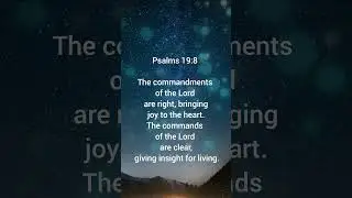 Psalms 19:8