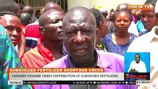 Farmers Demand Timely Distribution Of Subsidized Fertilizers