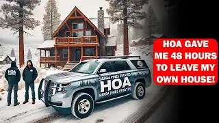 HOA Came to My Home at Night and Gave Me 48 Hours to Leave – I Called the Cops, I’m the True Own