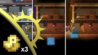 Starbound (Stable) - Golden Ducky x3 (with coordinates)