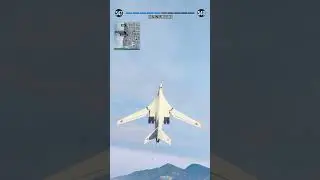 Stealth bomber clean the area on gta online