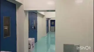 Puff Panel And Ceiling Panel And Clean Room Door After Installation