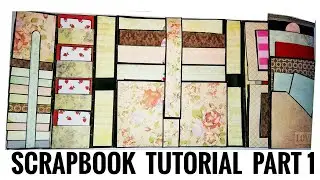 Photo Album Tutorial Part 1 | Photo Folio | Scrapbook Ideas | By Crafts Space