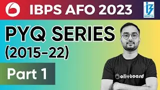 IBPS AFO 2023 Practice Series | Previous Year Questions | By Suraj Sir
