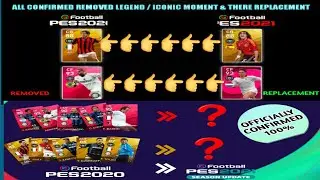 REMOVED LEGENDS REPLACEMENT MILAN AND INTERMILAN REPLACEMENT IC0NIC AND LEGENDS PES2020 😔||  DETAILS