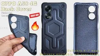 OPPO A58 4G Silicon Back Cover | OPPO A58 4G Stylish Back Cover