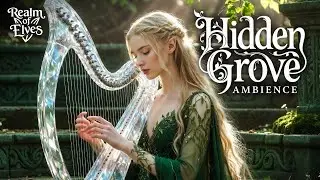 Hidden Grove Ambience | 1 Hour Mystical Fantasy Sounds for Yoga & Mindfulness | Elven Music
