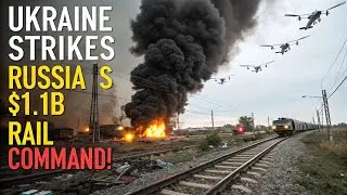 Ukrainian Drones STRIKE Russia&rsquo;s $1.1B Rostov Rail Command &ndash; Then THIS Happened | Russia Ukraine War