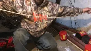 Stetting trap with rope
