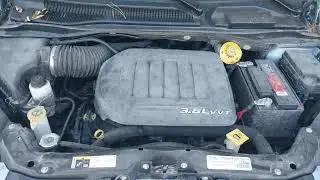 Звук мотора Chrysler ERB 3.6L V6 24V VVT (ERB) от 2016 Chrysler Town & Country Touring 2C4RC1BG0G...