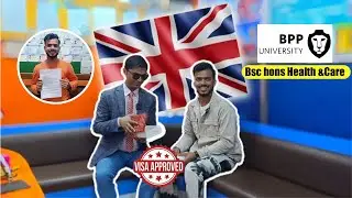 BPP University // Bsc hons Health and Care (Top-up) Program // Visa Granted
