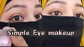 Trying Eye makeup for the first time/#eyemakeup #hijab #modest #Hijabi #tutorial