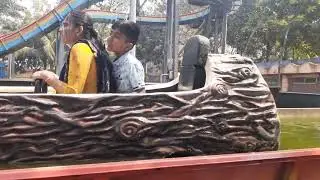 Giant splash ride at Fantasy kingdom