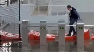 CDMX BAJO EL CA&Ntilde;O: METRO COLAPSA, CAOS EN INDIOS VERDES, CIELO FURIOSO Y CACADRILOS FLOTANDO 