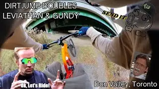 DVP TORONTO MTB RIDE | HITTING BIG BOY JUMPS AT LEVIATHAN AND GUNDY | THE DON 2024