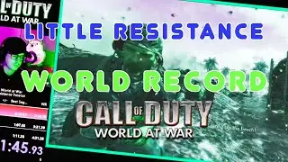 Call of Duty: World at War Little Resistance Veteran Any% WR 04:21:41