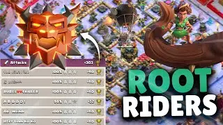The BEST Root Rider Army in RANKED MODE | Clash of Clans