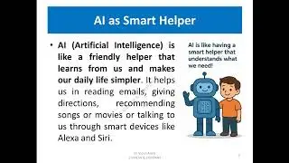 Chapter: AI in Daily Life: Our Smart Companion | Artificial Intelligence 6th