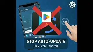 ايقاف التحديث التلقائي للتطبيقات لجميع هواتف الاندرويدhow  stop auto update play| store|#etechmilad