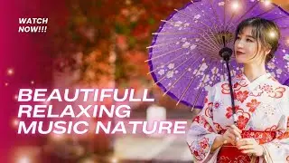 Beautiful Relaxing Music with Rain Sound Forest🌿 Stop Overthinking, Stress Relief Music, Sleep Musi
