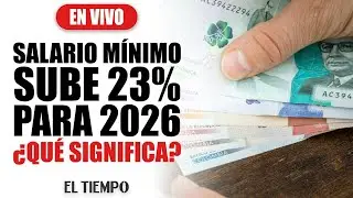 Salario mínimo 2026 | Presidente Petro anuncia incremento del 23%; quedará en $2.000.000