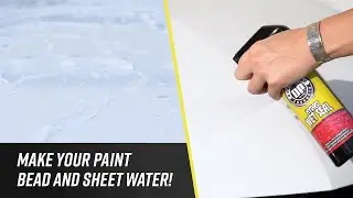Make your Paint Bead and Sheet Water!