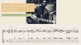 Wes Montgomery - Body and Soul (  transcription )