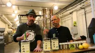 New Columbia Distillers (Green Hat Gins) DISTILLERY TOUR!!! Eman Booze