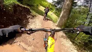 VTT dans les Vosges - La Bresse Bikepark Pistes vertes