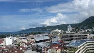 Morning walk in Patong, Phuket, Thailand