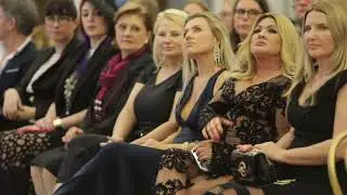 Beata Kozidrak, Marieta Żukowska, Justyna Gradek i inni podczas International Businesswoman Awards