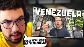 ELE QUASE FICOU PRESO TENTANDO SAIR DA VENEZUELA? | Yetz React Nômade Raiz