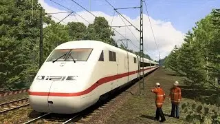 ICE 680 BR402 Hannover - Hamburg Sturmflut 3DZUG Teil 4 Führerstandsmitfahrt Train Simulator 2017
