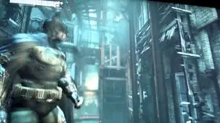 Arkham City Collapsed Streets Riddler trophy - Sewers