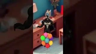 Venom Teaches B for Balloon 🎈 | Fun ABC Learning Short for Kids