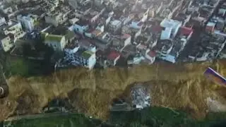 Zemlja puca - kuće na ivici provalije I RTS Jutarnji program