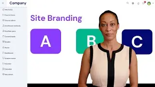 Site branding with Pluto LMS