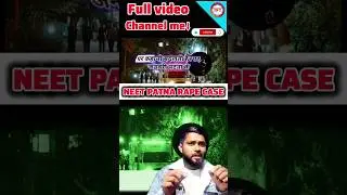 NEET Student Patna Hostel Case | Full Truth #shorts #shortsnews