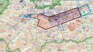VFR ICAO Charts Contour Labels and Contour Lines
