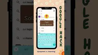Google hacks-38 | Fun trick | Secret Google Tricks you need to try  #google #trending #viralvideo