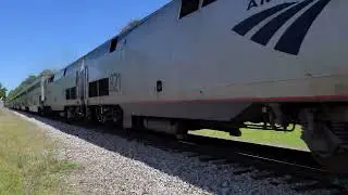 Amtrak Auto Train at Barberville, FL April 4 2024