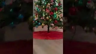 Simple colorful Christmas tree #diy #decoration #christmas #like