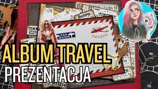 Album TRAVEL ✈️ | Zobacz cały projekt od A do Z! Darmowe warsztaty Happy Mail z zestawem materiałów!