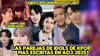 The Most Written K-Pop Idol Couples in AO3 2025 + Polyamorous and LGBT Fanfics