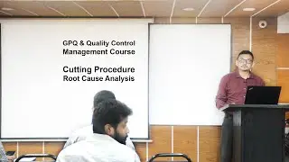 GPQ & Quality Control Management Course | Cutting Procedure| Root Cause Analysis| QC | GPQ | BGMIBD